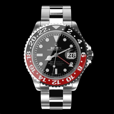 rolex gmt master 2 red hand|Rolex gmt manual.